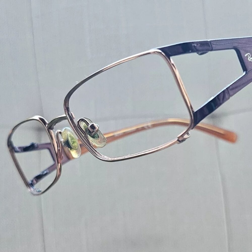 Ray-Ban Youth Eyeglasses Frame Titanium Brown Glasses 47[]15 125